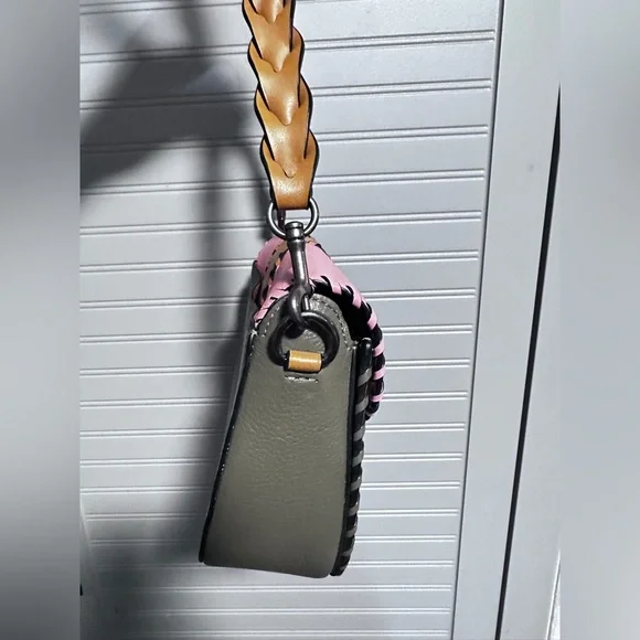 Coach Georgie Saddle Bag In Colorblock With Whipstitch NWOT MSRP: $398.00 - Picture 10 of 16